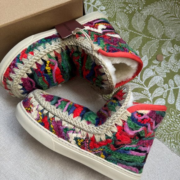 Mou Wool Eskimo Sneaker Multi - Picture 10 of 12